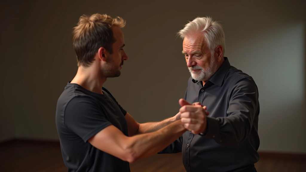 Dance instruction moment